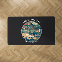Thumbnail for Nnamdi Azikiwe International Airport (ABV) Carpets - Carpet Rectangle - Badge - Black V2