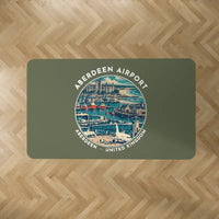 Thumbnail for Aberdeen International Airport (ABZ) Carpets - Carpet Rectangle - Badge - Green Army