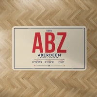 Thumbnail for Aberdeen International Airport (ABZ) Carpets - Carpet Rectangle - ID Tag - Beige