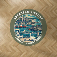 Thumbnail for Aberdeen International Airport (ABZ) Carpets - Carpet Round - Badge - Green Army
