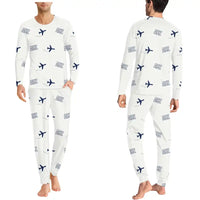 Thumbnail for Aberdeen International Airport (ABZ) Pajamas - Men Pajamas - White