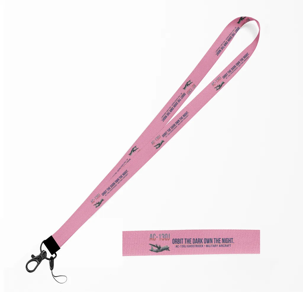 AC-130J Ghostrider lanyard - pink