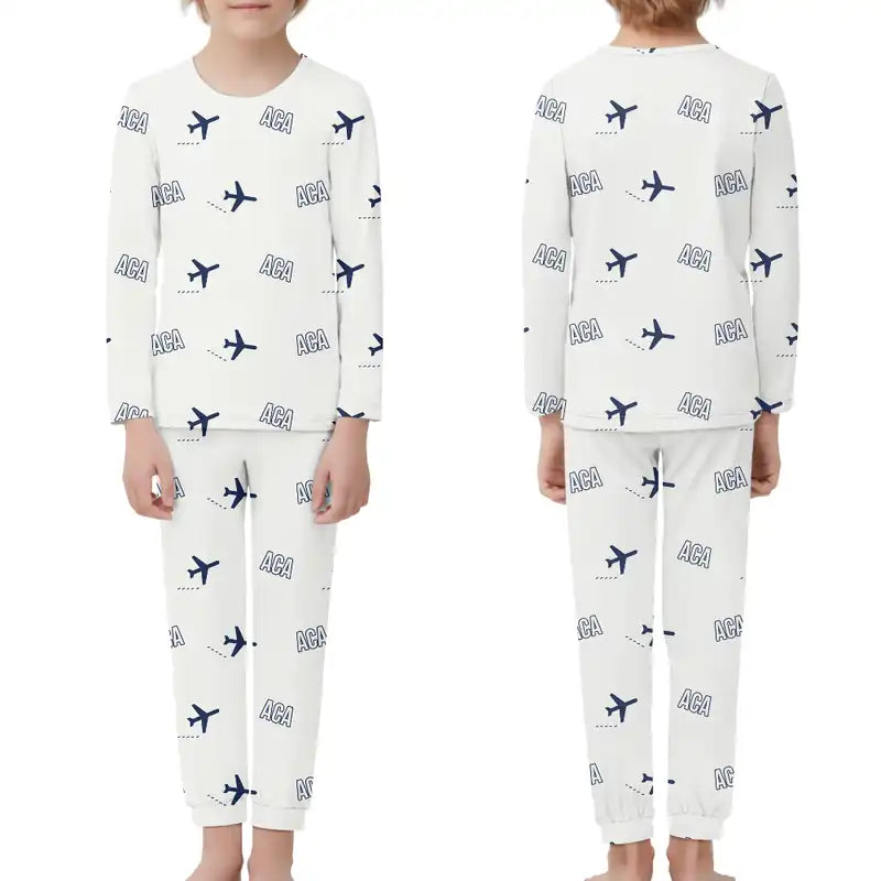 Acapulco International Airport (ACA) Pajamas - Children Pajamas - White