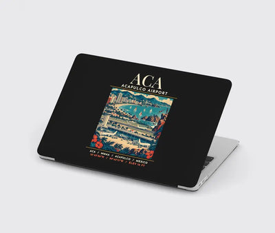 ACA - Poster - MacBook Case - Black