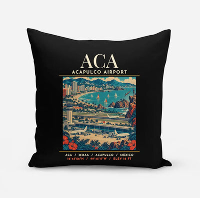 ACA - Poster - Pillow - Black