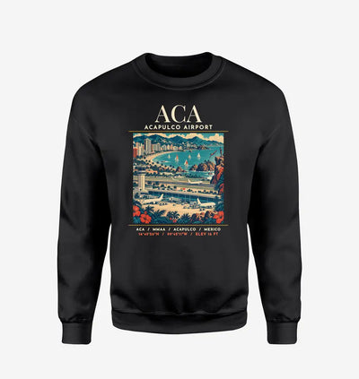 ACA - Poster - Sweatshirt - Black