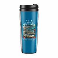 Thumbnail for Acapulco International Airport (ACA) Travel Mugs - Poster - Plastic (No Holder) - Light Blue