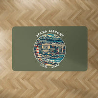 Thumbnail for Accra International Airport (ACC) Carpets - Carpet Rectangle - Badge - Green Army