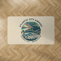 Thumbnail for Atlantic City International Airport (ACY) Carpets - Carpet Rectangle - Badge - Beige V2