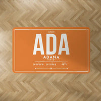 Thumbnail for Adana Sakirpasa Airport (ADA) Carpets - Carpet Rectangle - ID Tag - Orange