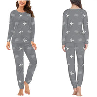 Thumbnail for Izmir Adnan Menderes Airport (ADB) Pajamas - Women Pajamas - Gray
