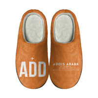 Thumbnail for Addis Ababa Bole International Airport (ADD) Slippers & Flip Flops - Slippers - Cotton - Code - Different - Orange