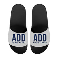 Thumbnail for Addis Ababa Bole International Airport (ADD) Slippers & Flip Flops - Slippers - Sport - Code - Light Gray