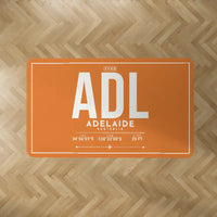 Thumbnail for Adelaide Airport (ADL) Carpets - Carpet Rectangle - ID Tag - Orange