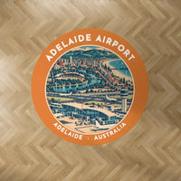 Thumbnail for Adelaide Airport (ADL) Carpets - Carpet Round - Badge - Orange