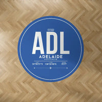 Thumbnail for Adelaide Airport (ADL) Carpets - Carpet Round - ID Tag - Blue