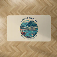 Thumbnail for Kodiak Airport (ADQ) Carpets - Carpet Rectangle - Badge - Beige V2