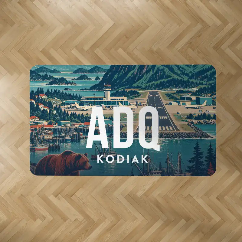Kodiak Airport (ADQ) Carpets - Carpet Rectangle - Scene V2