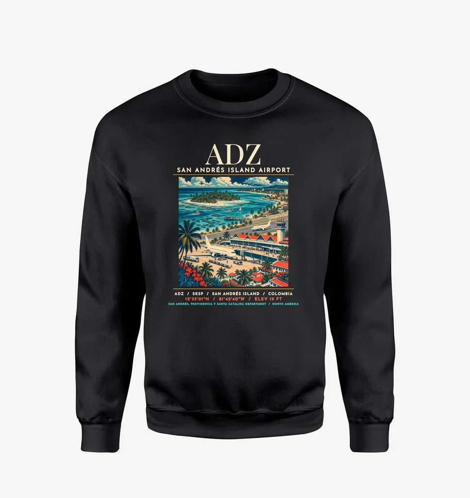 ADZ - Poster - Sweatshirt - Black