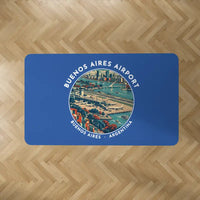 Thumbnail for Aeroparque Jorge Newbery (AEP) Carpets - Carpet Rectangle - Badge - Blue V2