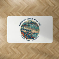 Thumbnail for Aeroparque Jorge Newbery (AEP) Carpets - Carpet Rectangle - Badge - White