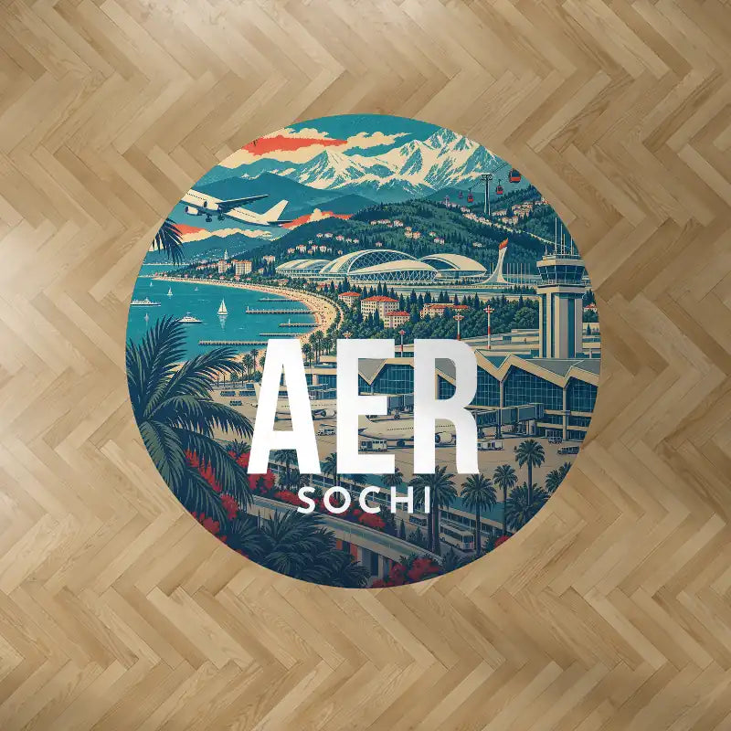Sochi International Airport (AER) Carpets - Carpet Round - Scene V2