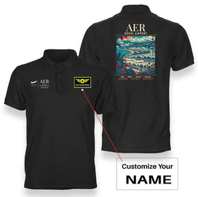 Sochi International Airport (AER) Premium Polo T-Shirts