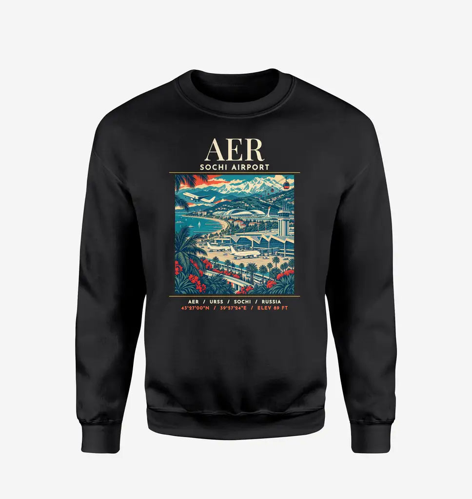 AER - Poster - Sweatshirt - Black