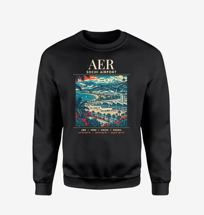 AER - Poster - Sweatshirt - Black