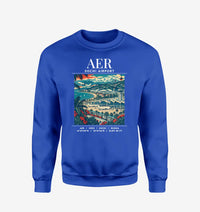 Thumbnail for AER - Poster - Sweatshirt - Blue