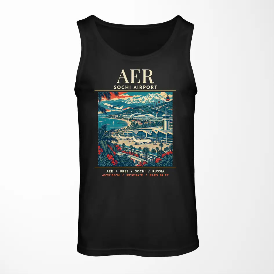AER - Poster - Tank Top - Black