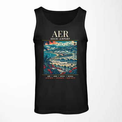 AER - Poster - Tank Top - Black