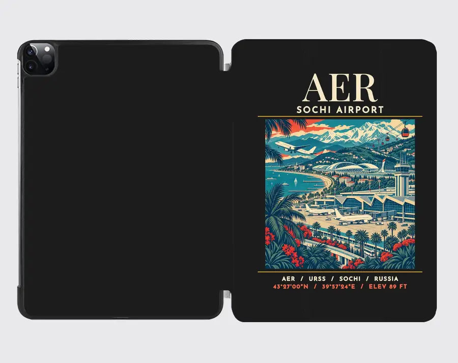 AER - Poster - iPad Case - Black