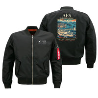Thumbnail for AES - Poster - Bomber Jacket - Black