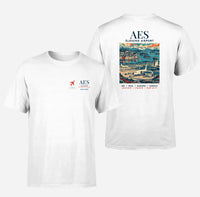 Thumbnail for AES - Poster - Double-Side T-Shirt - White