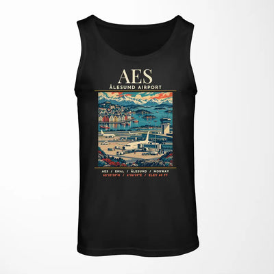 AES - Poster - Tank Top - Black