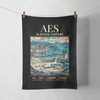 Thumbnail for AES - Poster - Towel - Black