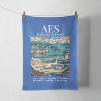 Thumbnail for AES - Poster - Towel - Blue