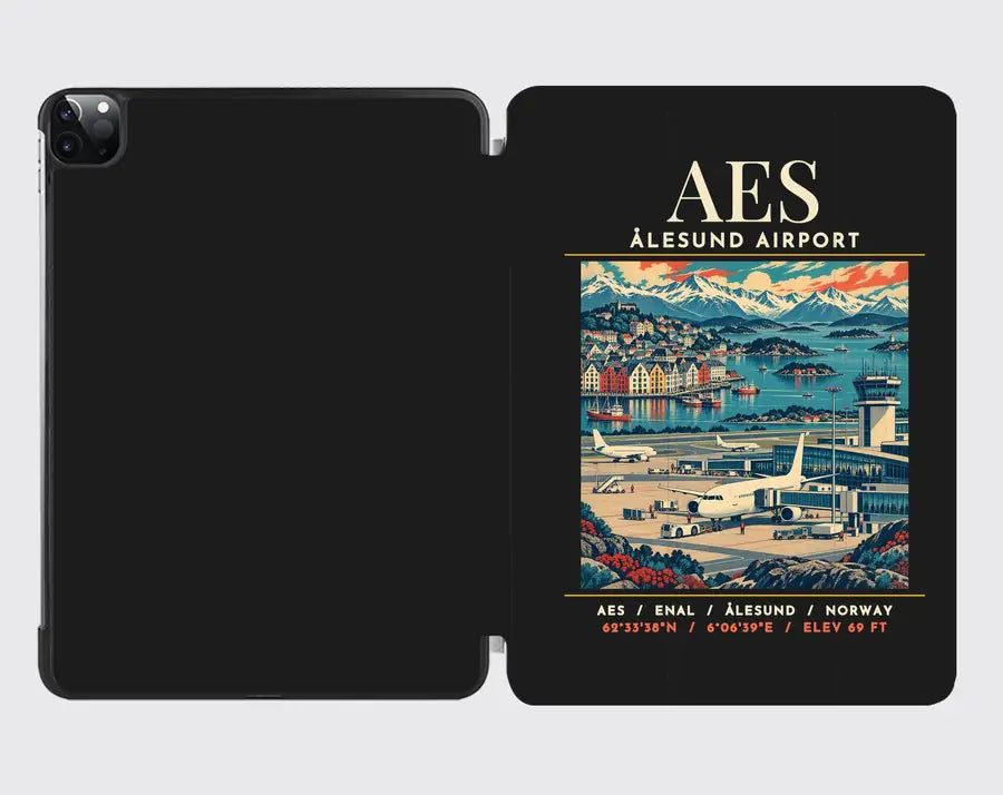 AES - Poster - iPad Case - Black
