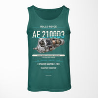 Thumbnail for AE 2100D3 design on green tank top