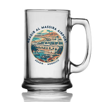 Thumbnail for Agadir Al Massira Airport (AGA) Glasses - Badge - Beer Glass with Holder