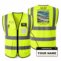 Thumbnail for AGH - Poster - Reflective Vest - Fluorescent Green + Name
