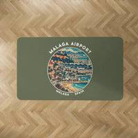 Thumbnail for Malaga-Costa del Sol Airport (AGP) Carpets - Carpet Rectangle - Badge - Green Army V2