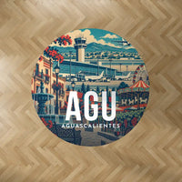 Thumbnail for Aguascalientes International Airport (AGU) Carpets - Carpet Round - Scene V2