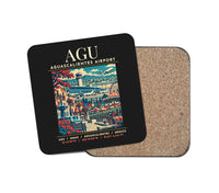 Thumbnail for AGU - Poster - Coaster - Black