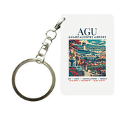 Thumbnail for AGU - Poster - Key Chain - White