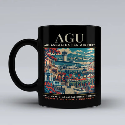 AGU - Poster - Mug - Black