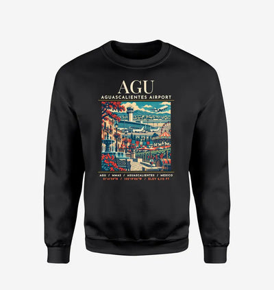 AGU - Poster - Sweatshirt - Black