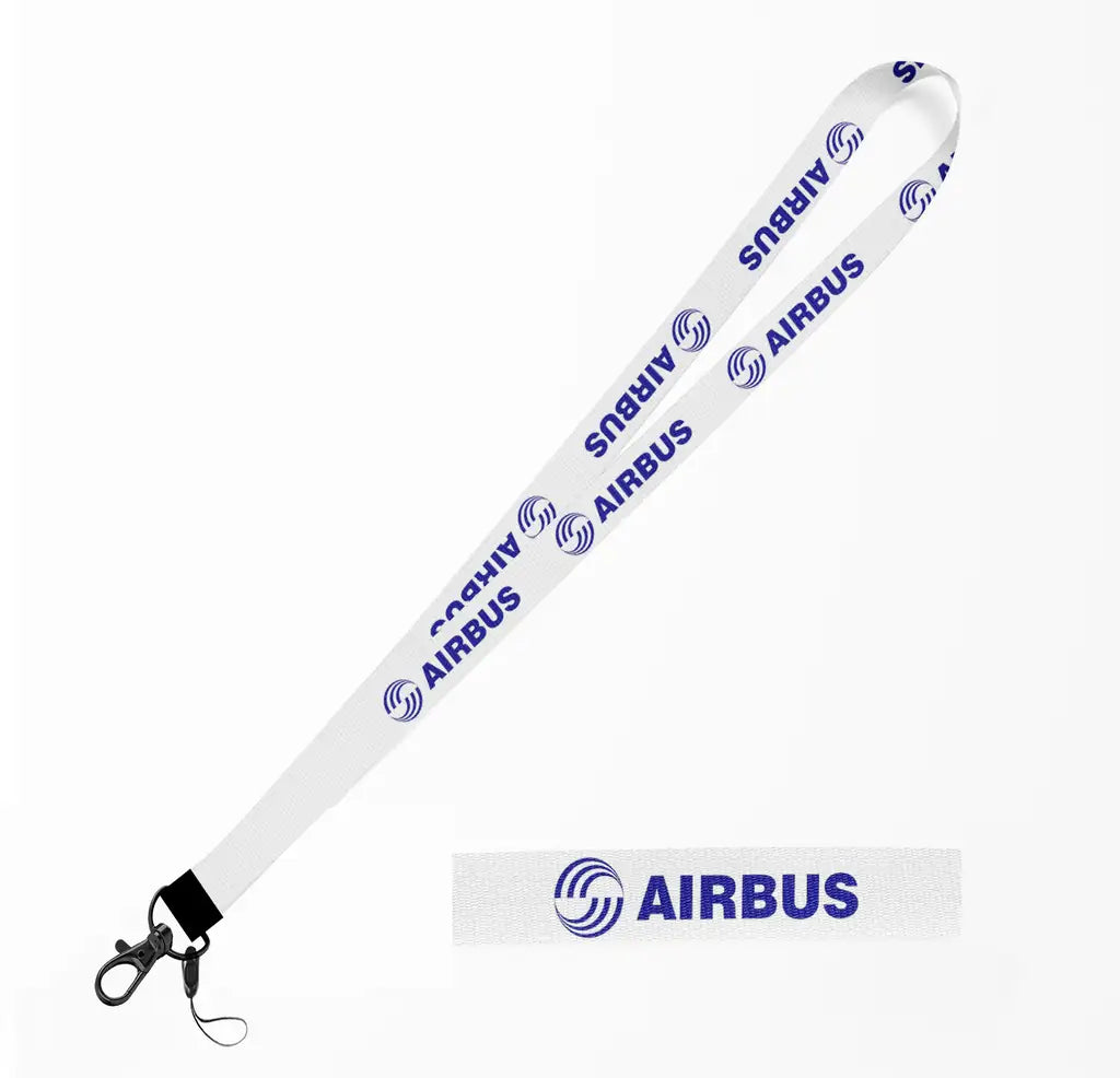 AIRBUS lanyard - white