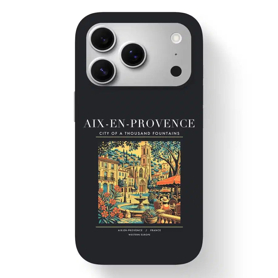 AIX-EN-PROVENCE - Poster - MagSafe iPhone 17 Pro - Black